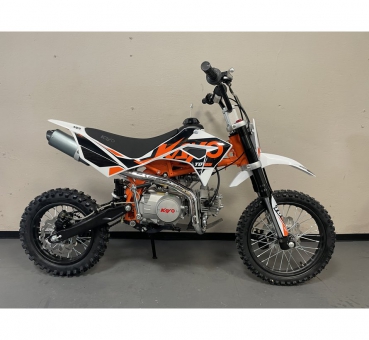 Preview: Kayo Dirtbike Kindermotocross TD125 mit 12/14“ Räder 4 Gang Schaltgetriebe